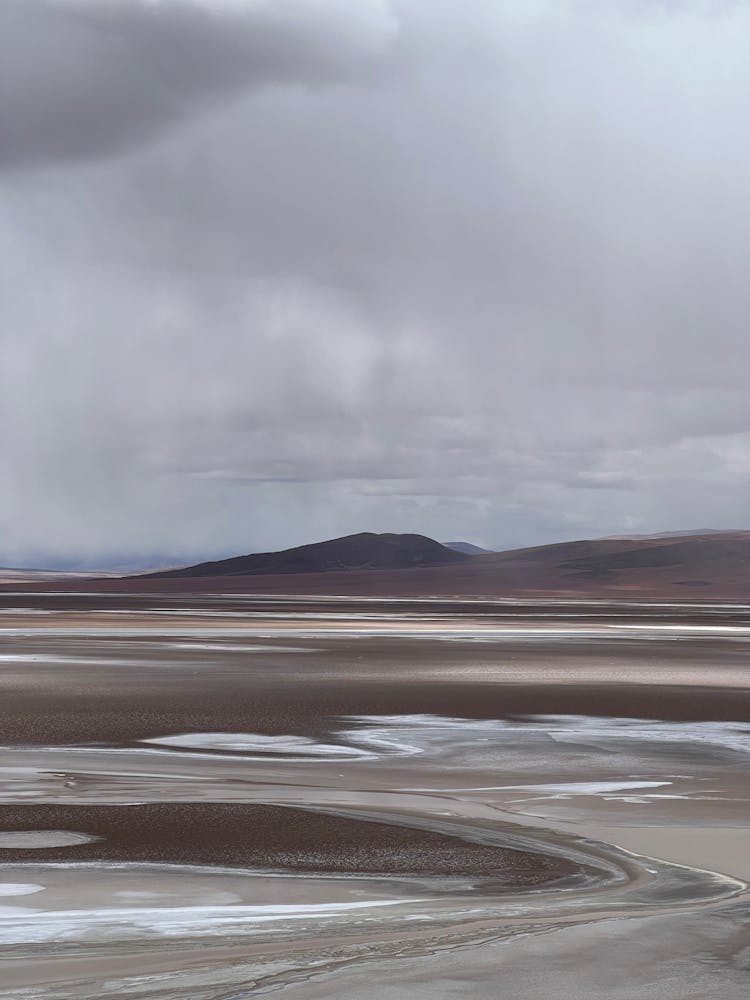 Cloudy Sky Over Atacama