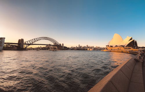 Gratis arkivbilde med australia, blå himmel, bro