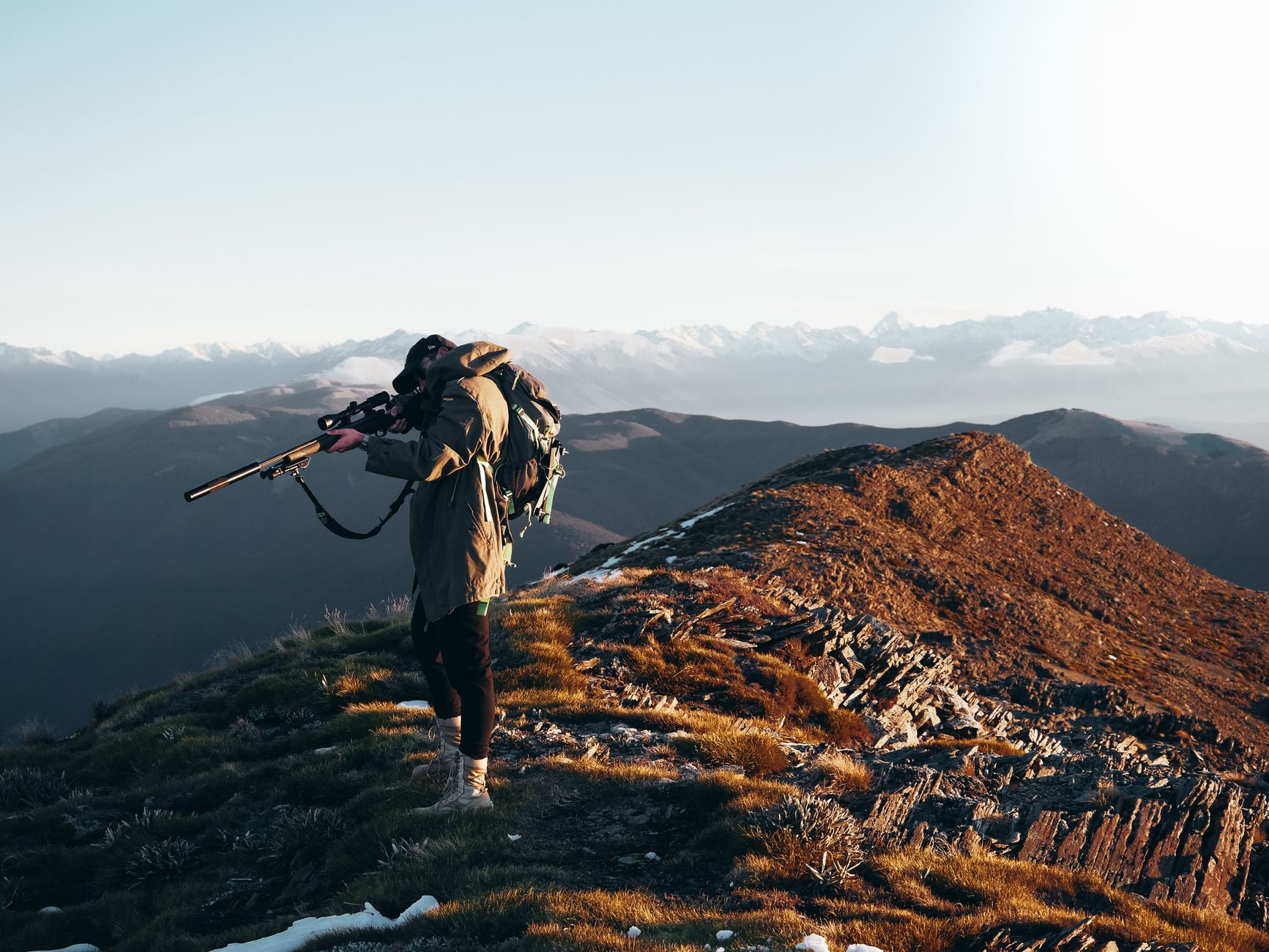 hunter hiking mountain backpack