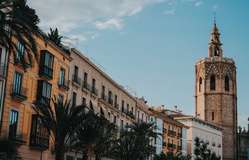 Apartment Buildings Near Miguelete Tower