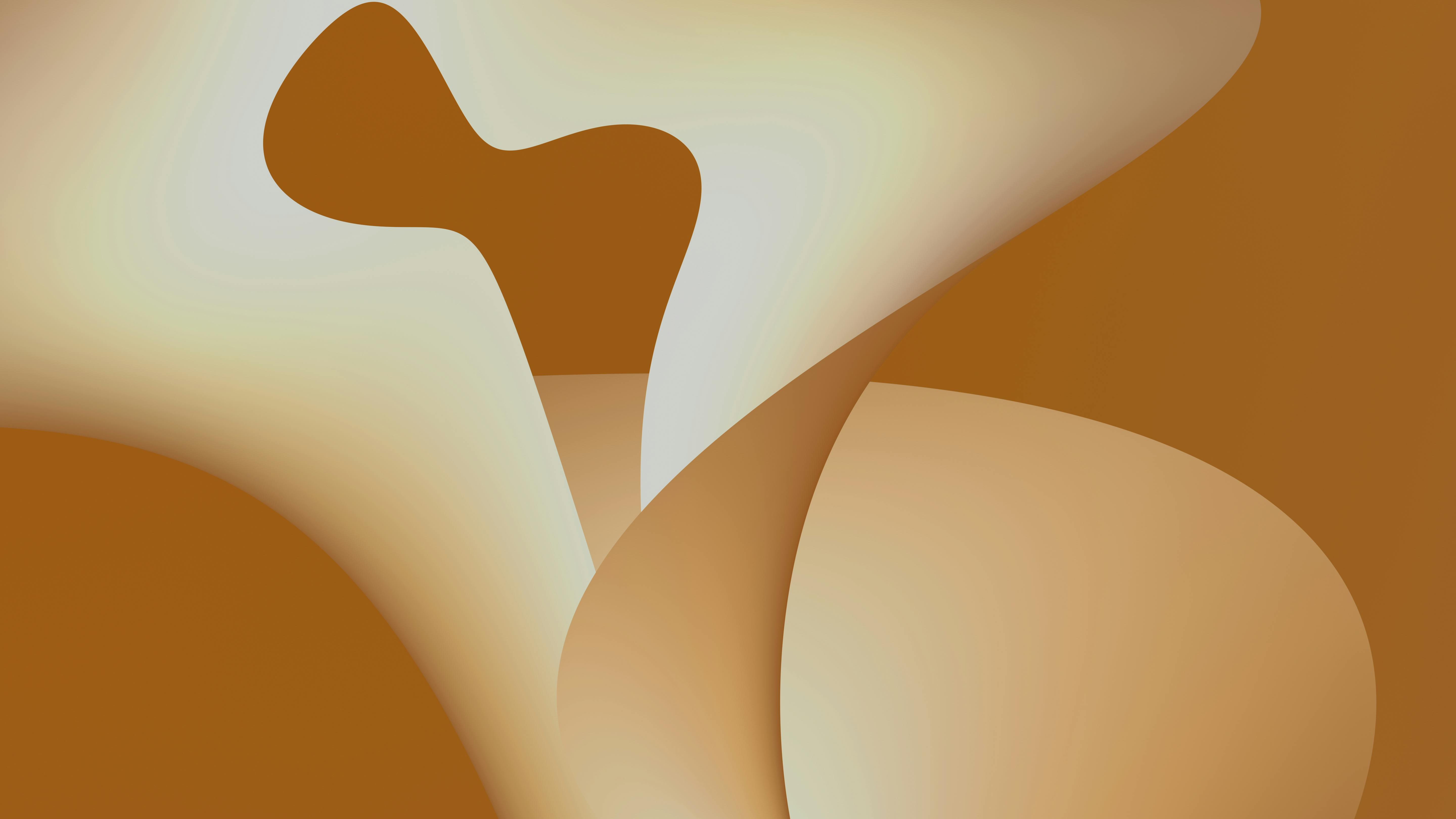 Brown and White Abstract Painting · Free Stock Photo