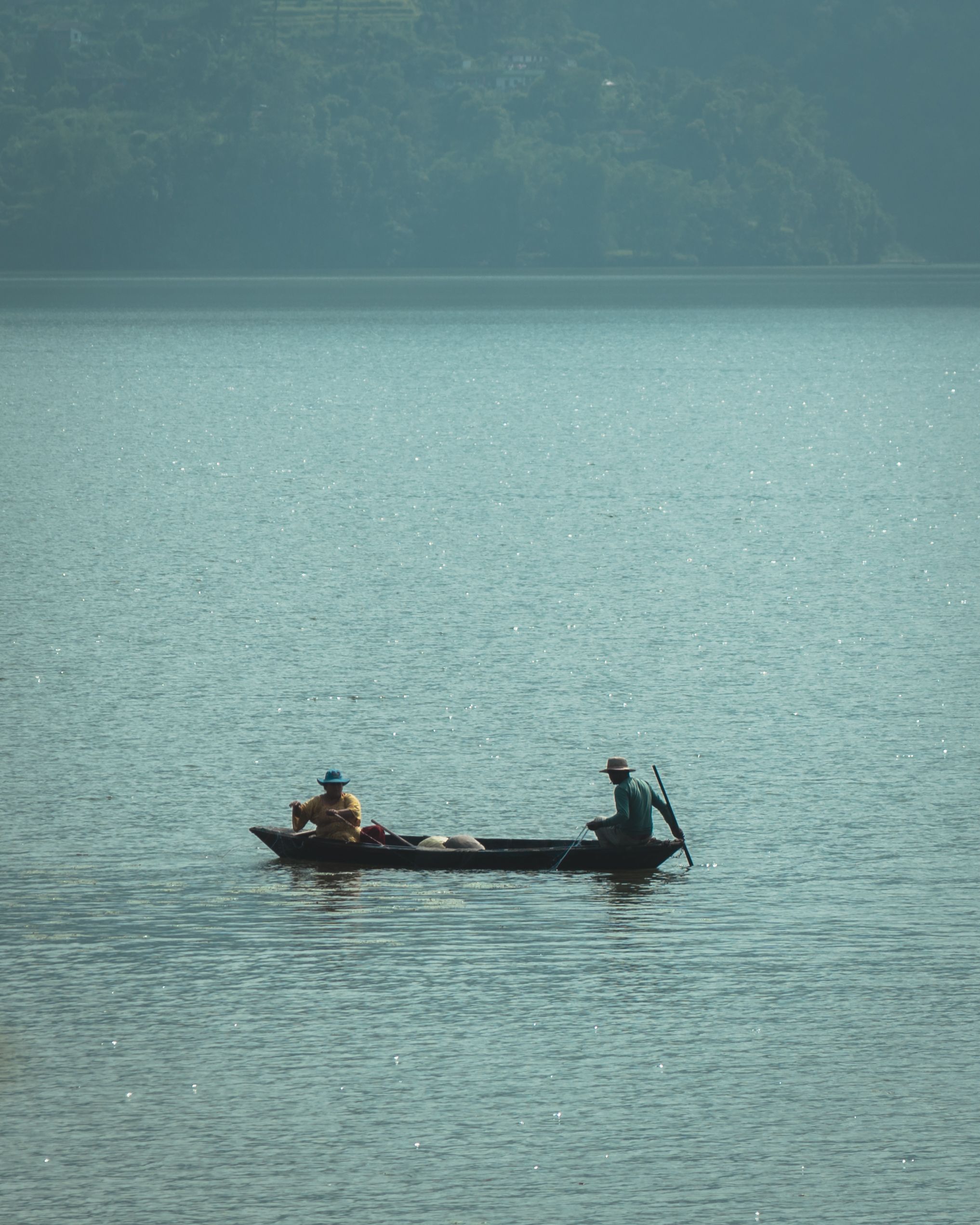 People Riding on Boat on Sea · Free Stock Photo