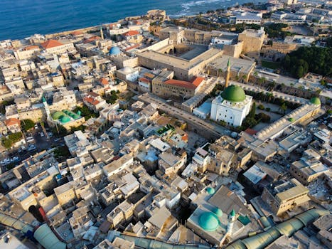 City of Acre in Israel
