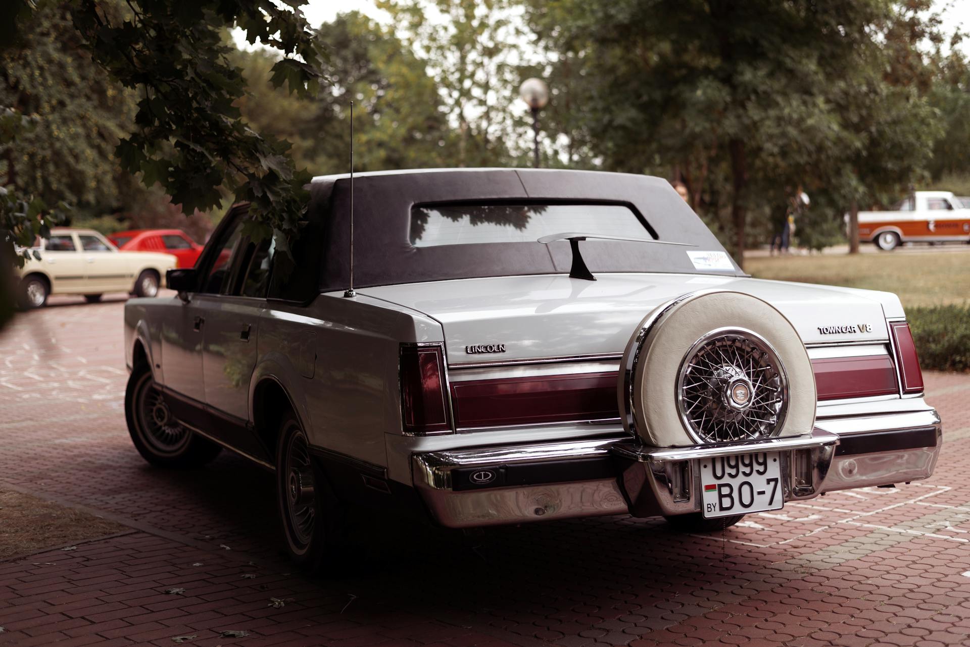 Rear of a Vintage Car