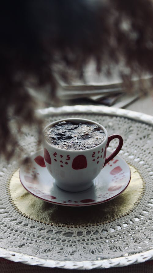 Cup of Coffee on a Saucer