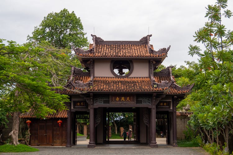 Entrance To Temple