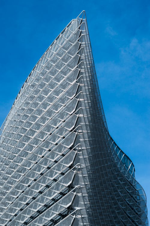 Imagine de stoc gratuită din arhitectură modernă, cer albastru, construcția de sticlă