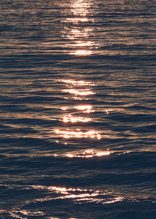 Foto d'estoc gratuïta de aigua, llum del sol, mar