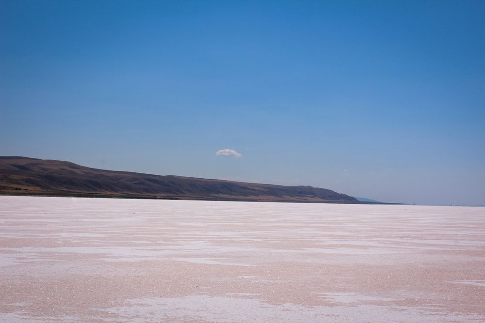 Salinas de Tuz Gölü camino a Capadocia