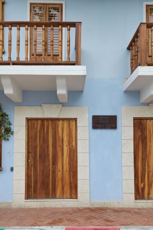 Brown Wooden Hand Railing