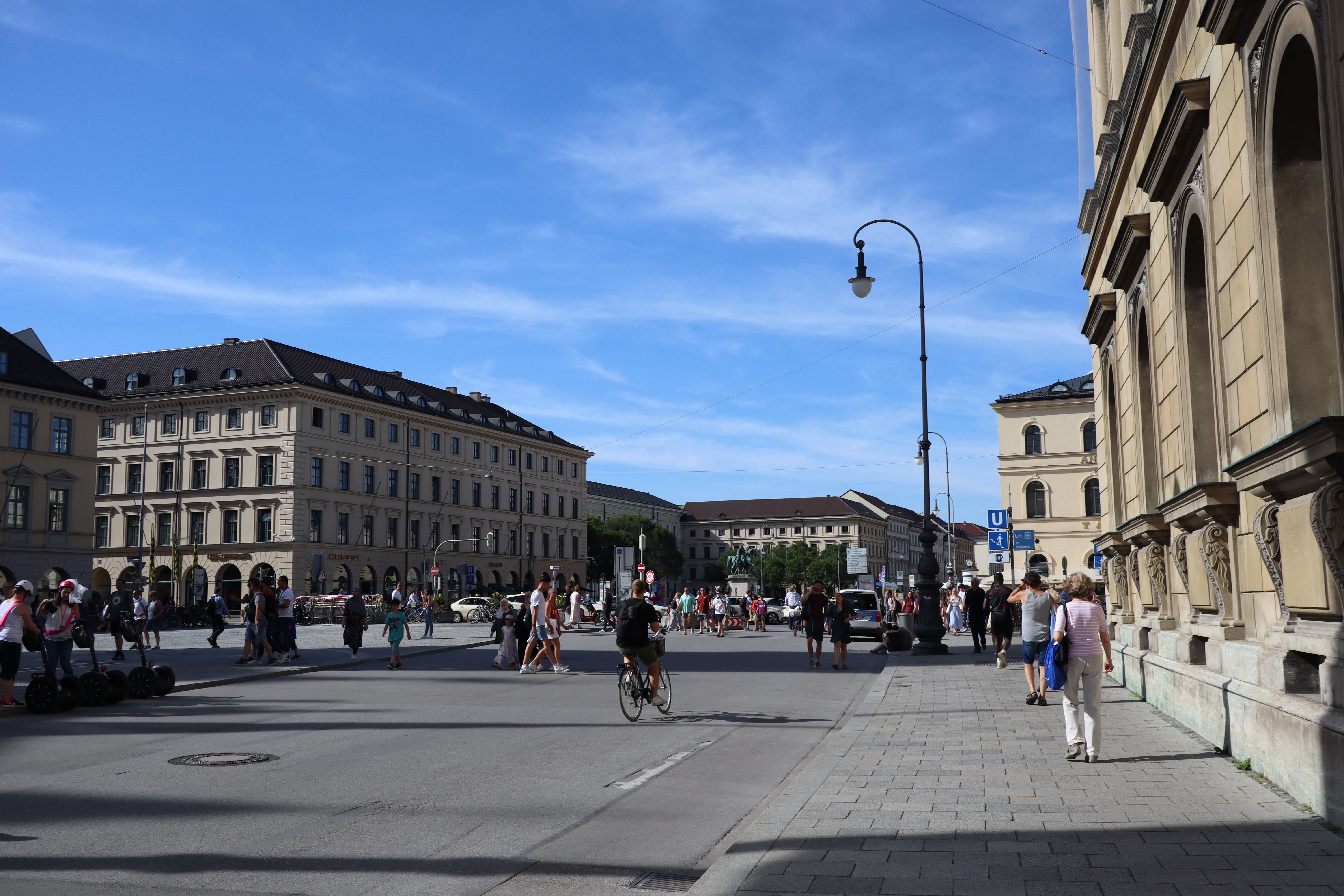Munich street intersection