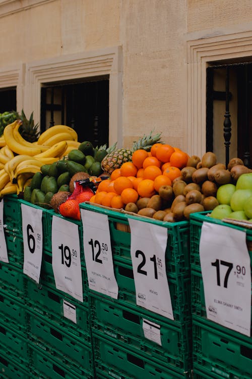Безкоштовне стокове фото на тему «авокадо, акції, ананас»