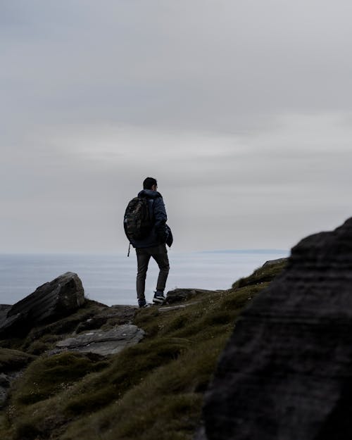 Gratis lagerfoto af Backpacker, bjerg, eventyr