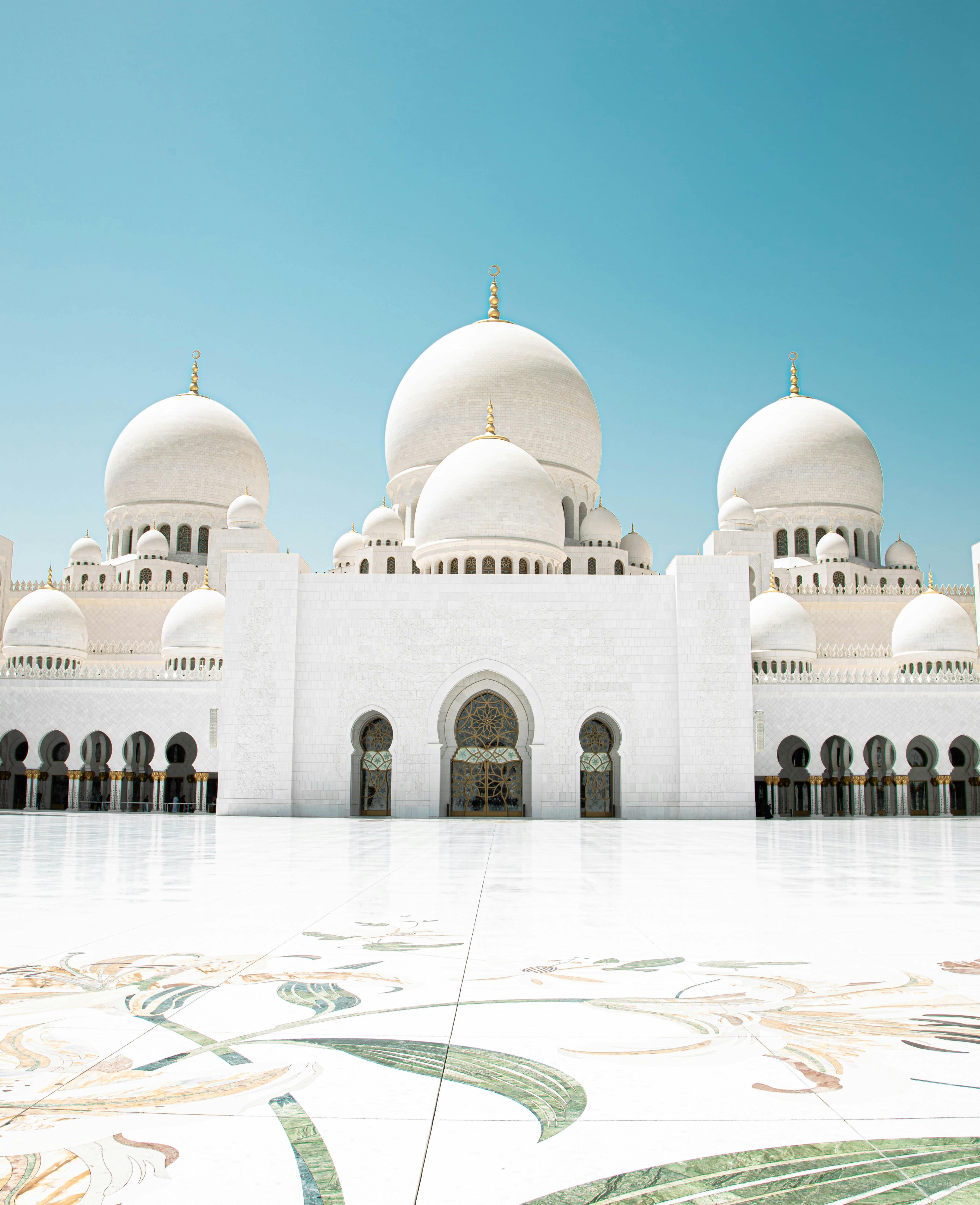 Sheikh Zayed Mosque Abu Dhabi night 8k Architectur... iPhone Wallpapers  Free Download