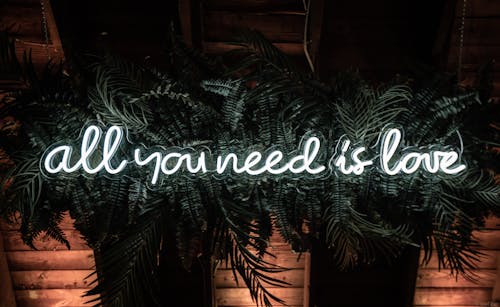 All You Need is Love Neon