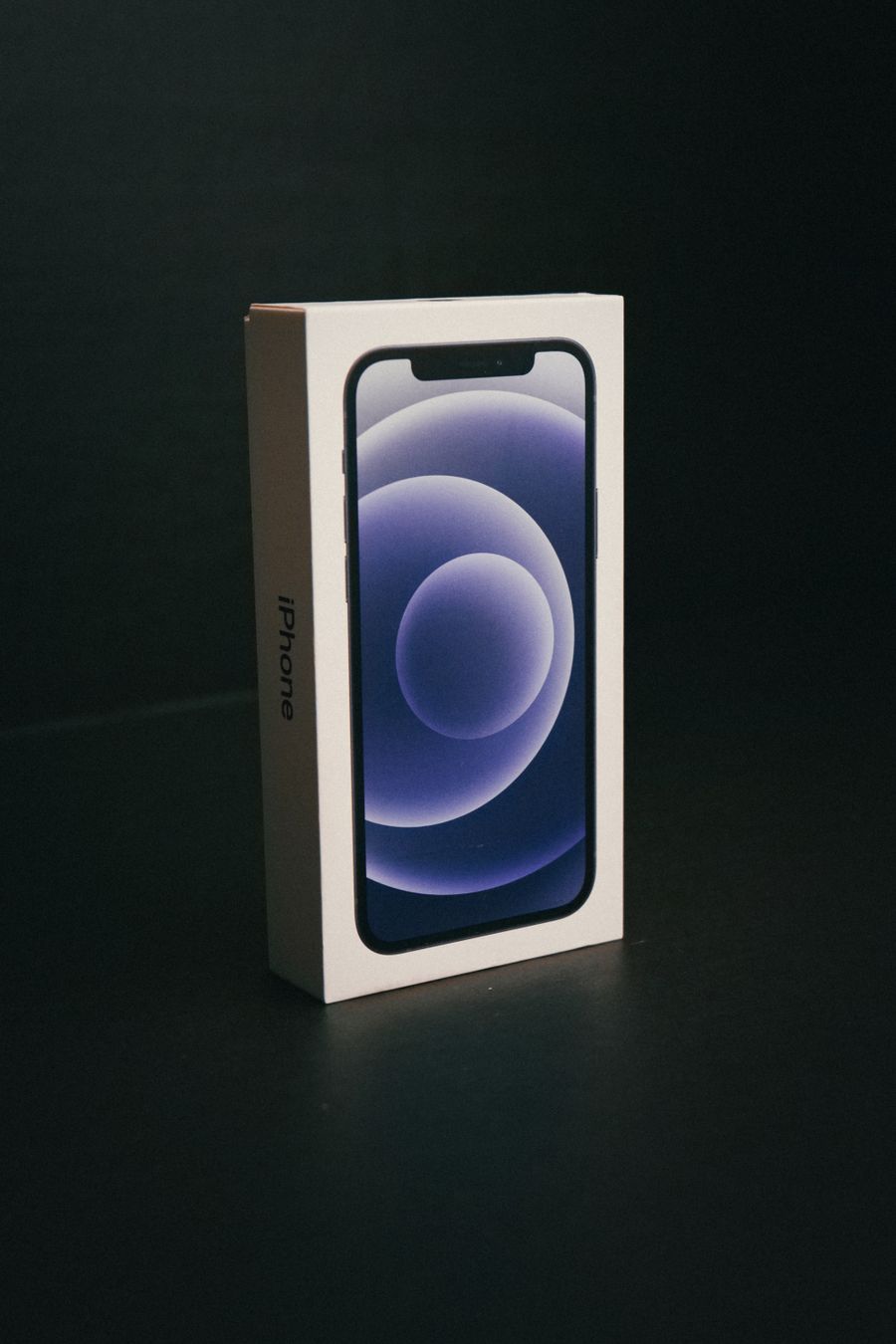 Sealed iPhone box close-up factory shrink-wrap Apple buyback Chicago