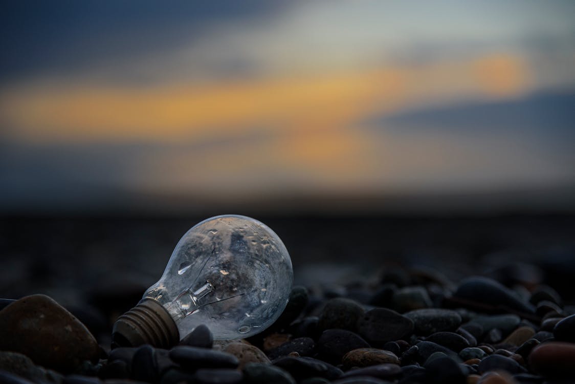 A Lightbulb on Rocks