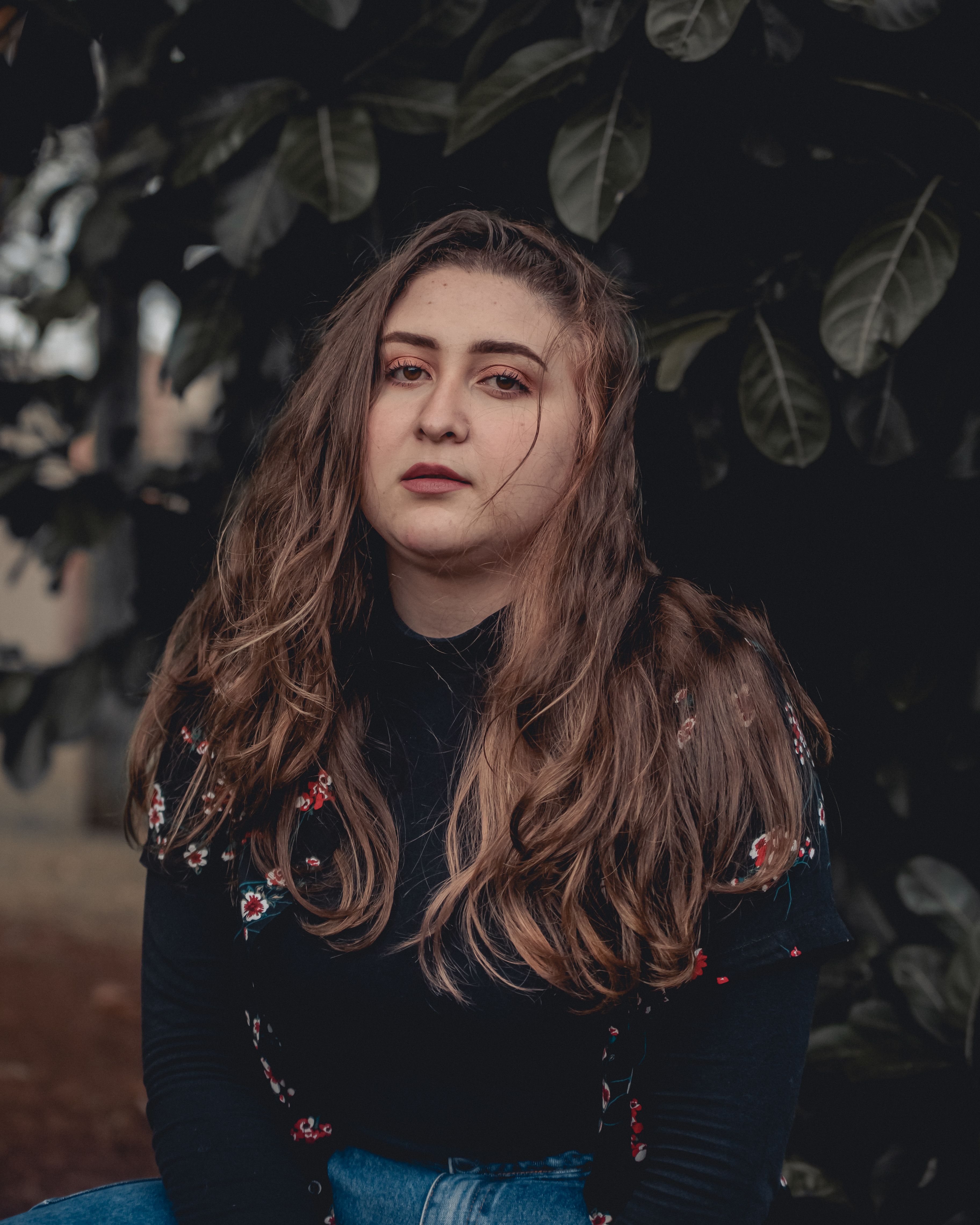 Portrait of a Girl with Brown Hair · Free Stock Photo