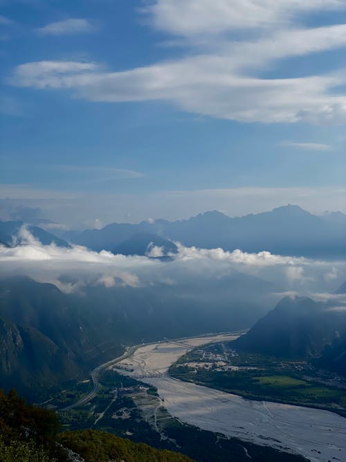 Foto stok gratis alam, awan, kabut