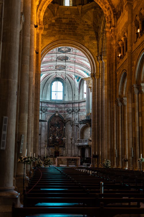 The Interior of the Cathedral of Lisbon