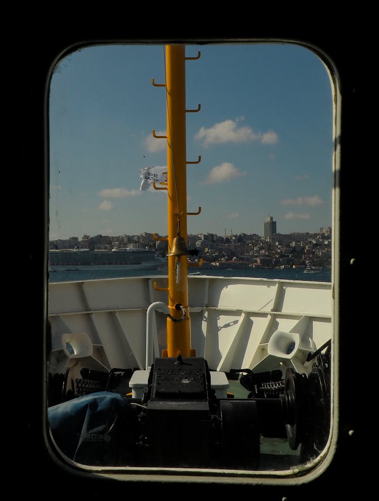 View Of The City From A Ship 