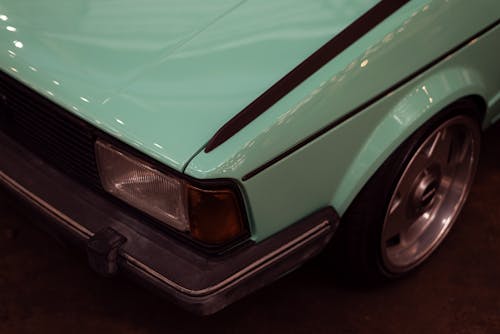 Close-up of a Volkswagen Jetta MK1