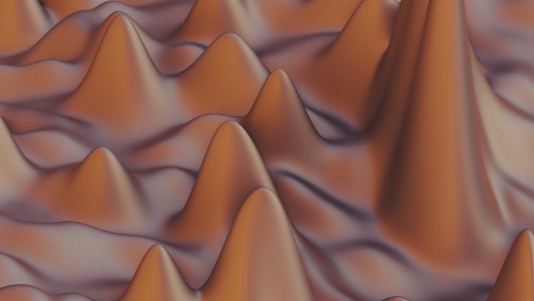 A 3D Rendering Of An Abstract Art