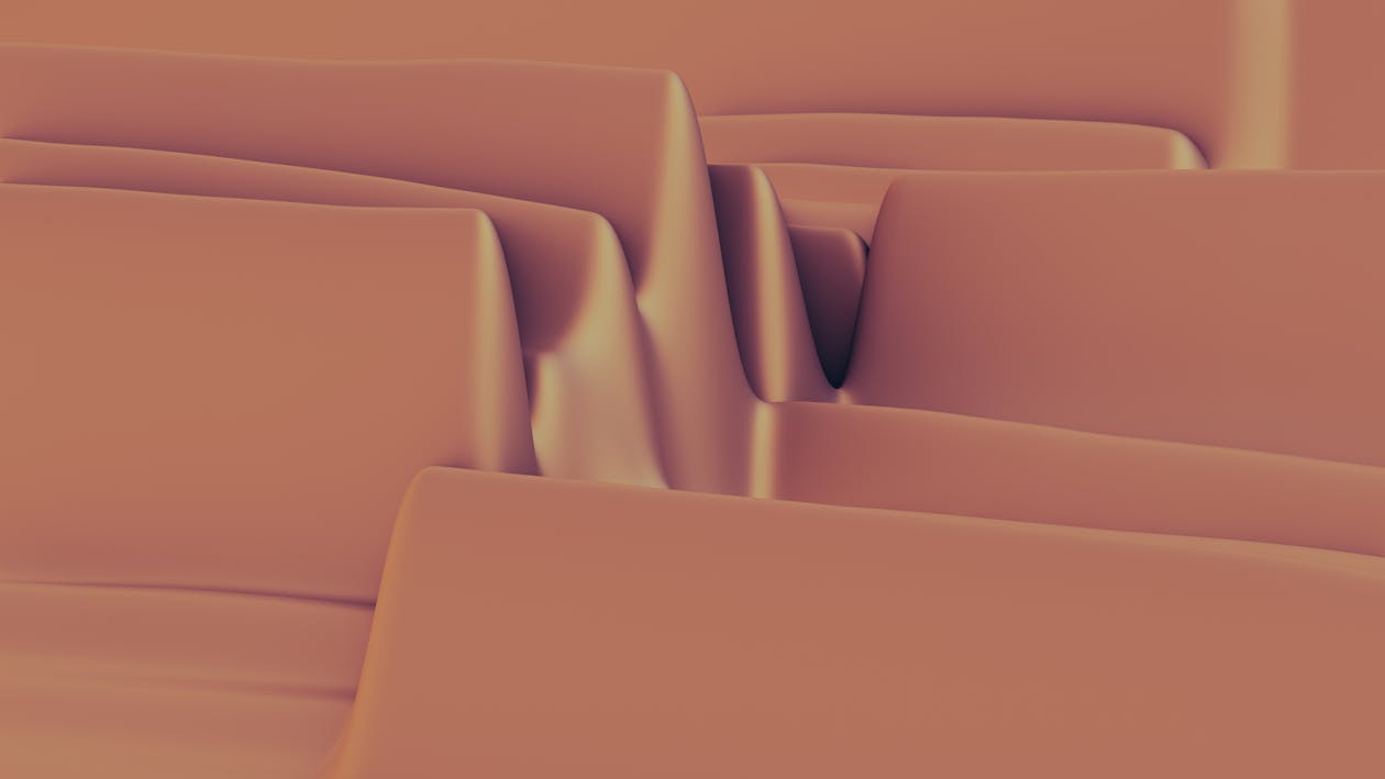 
A 3D Rendering of an Abstract Art
