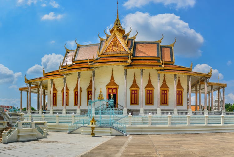 The Silver Pagoda In Cambodia