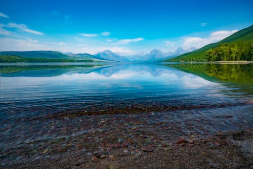 Základová fotografie zdarma na téma břeh jezera, fjord, hory