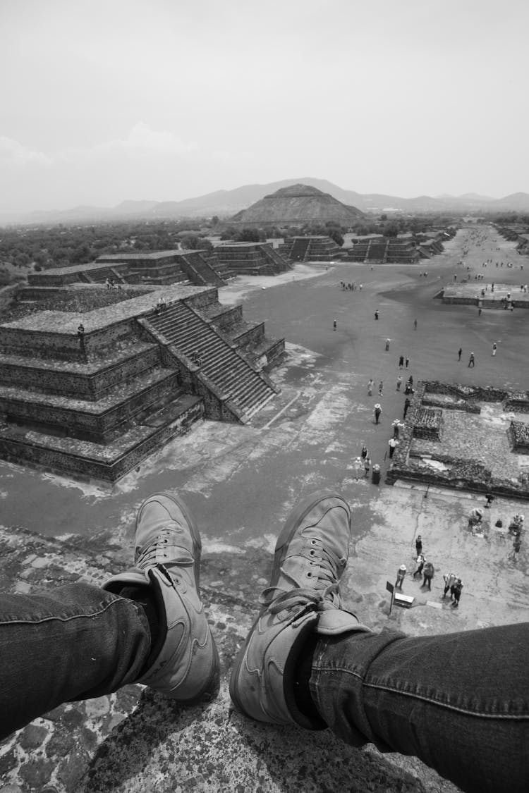 Pyramid Of The Sun In Mexico 