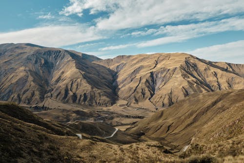 Scenic High Mountains 