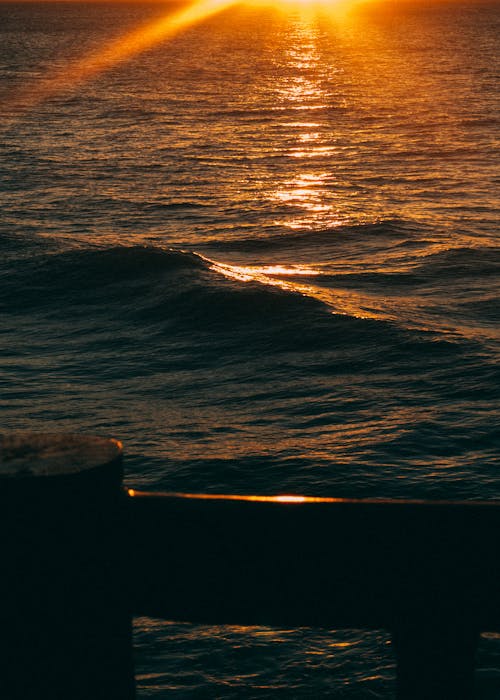 Photos gratuites de coucher de soleil, faire signe, heure dorée