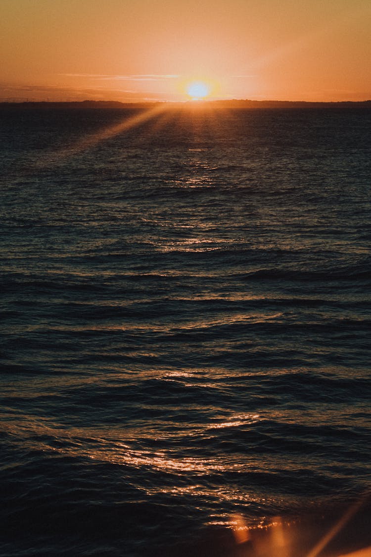 Sea At Sunset