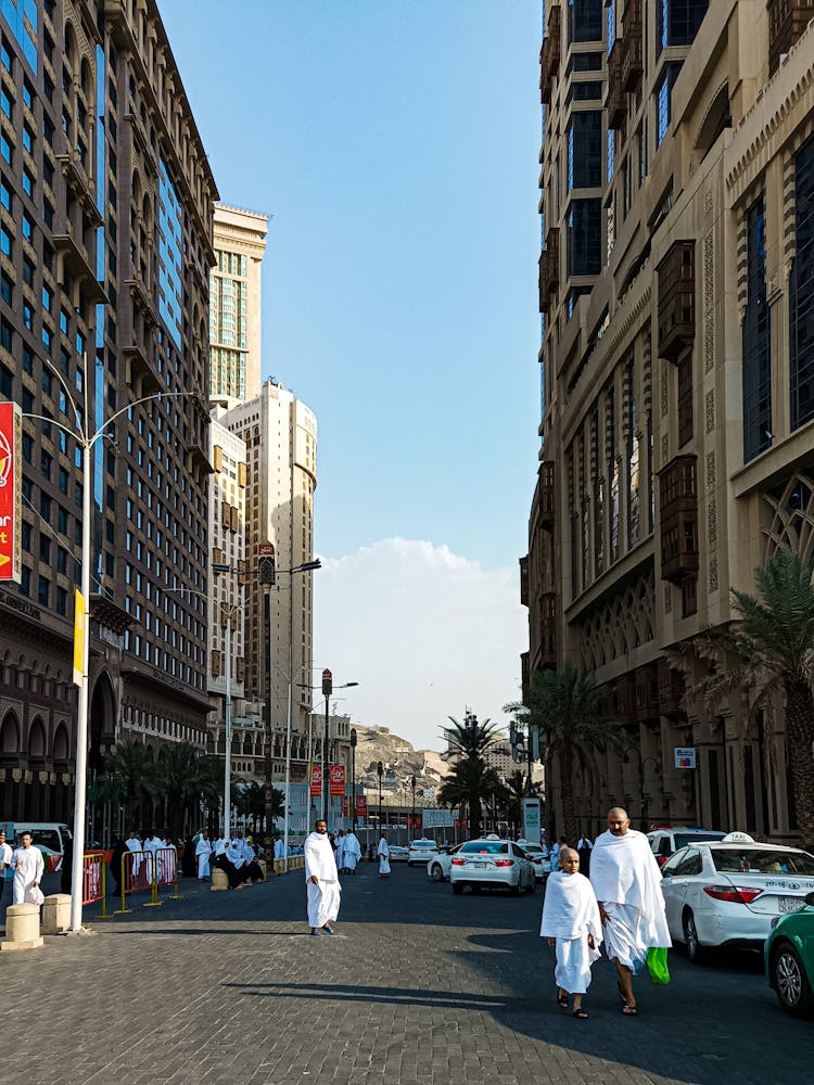 People Walking On Street