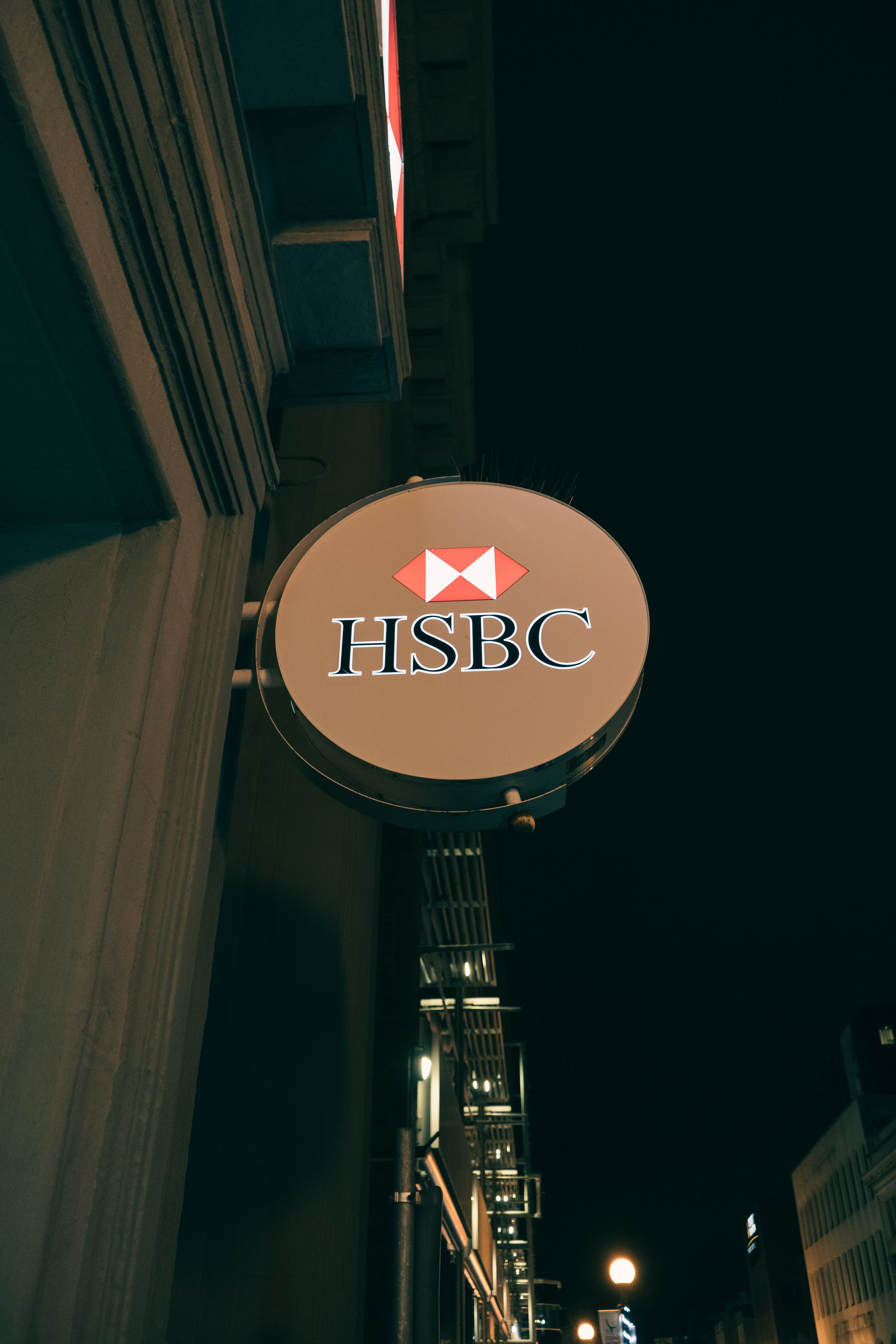 a digital sign displaying a bank interest rate percentage
