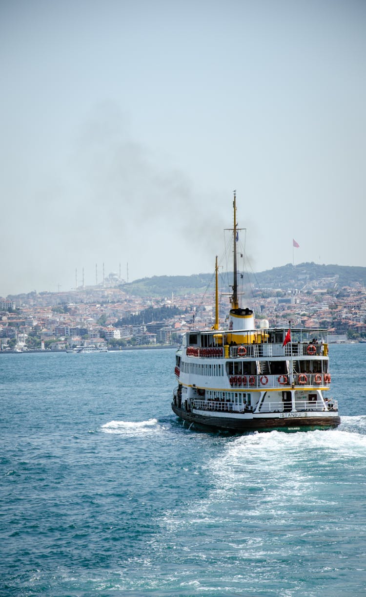 Ferry Near Istanbul