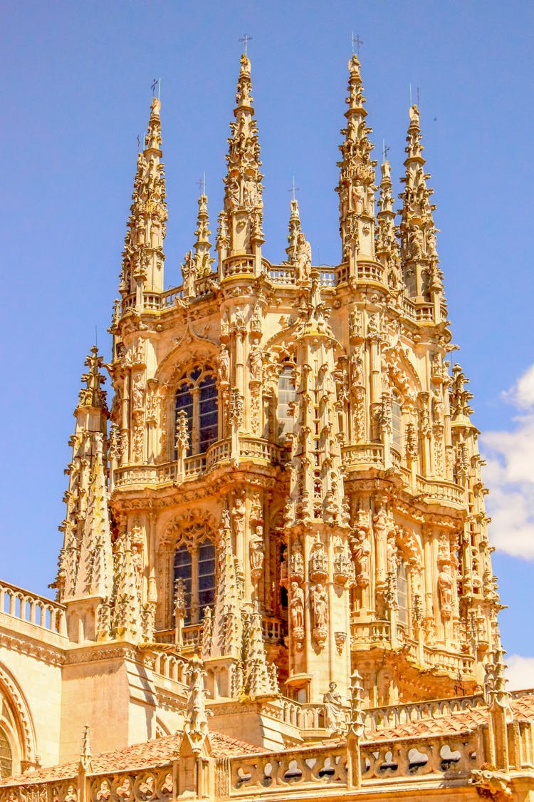 The Cathedral Of Saint Mary Of Burgos In Spain