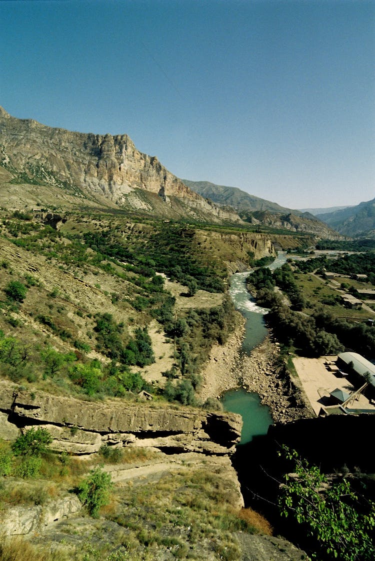 River Near Mountain