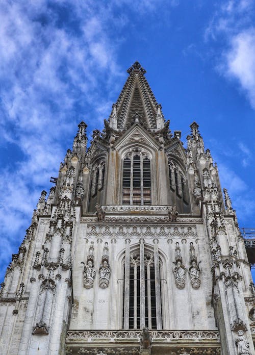 Building Under Blue Sky