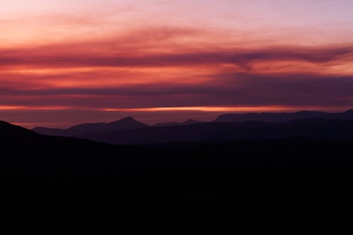 Foto profissional grátis de céu, céu bonito, laranja