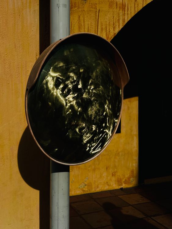Traffic Sign Pattern Mirrored A Mirror on a Road Sign · Free Stock Photo