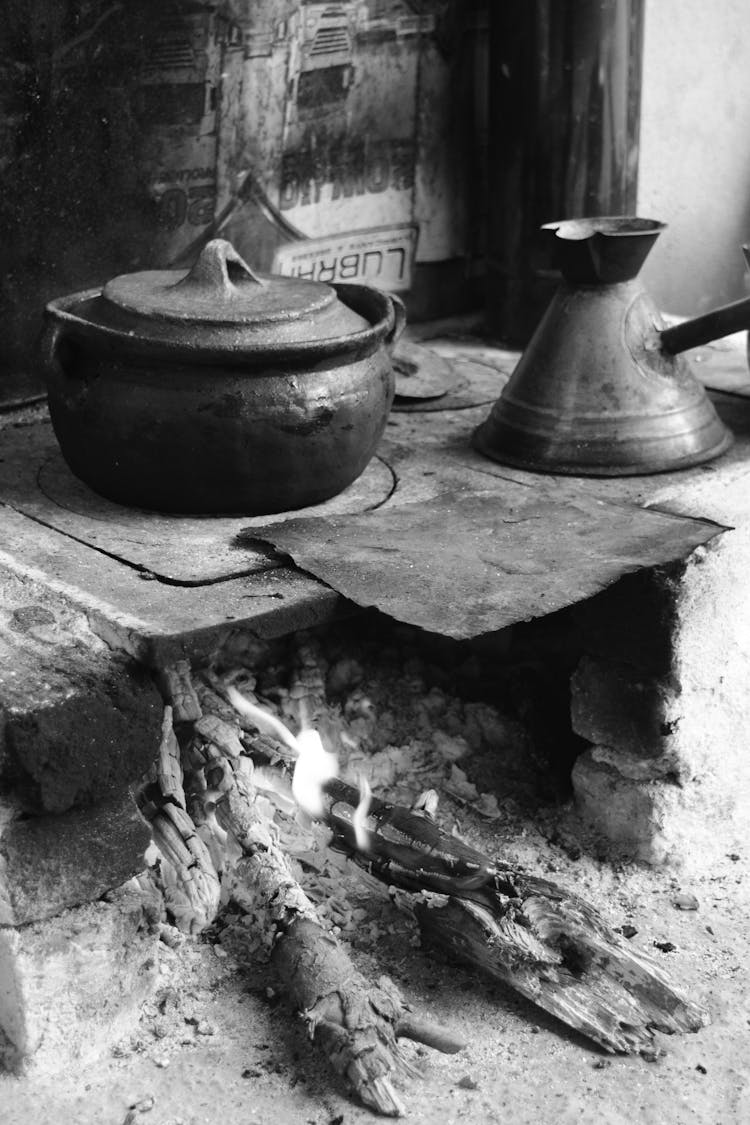 A Pot In A Kitchen