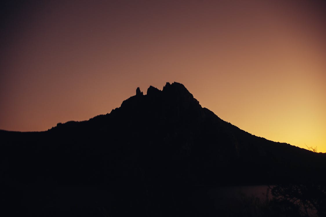 Δωρεάν στοκ φωτογραφιών με βουνό, δύση του ηλίου, ηλιοβασίλεμα
