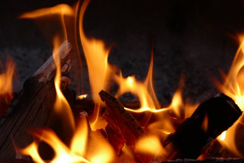 無料 あたたかく, キャンプファイヤー, たき火の無料の写真素材 写真素材