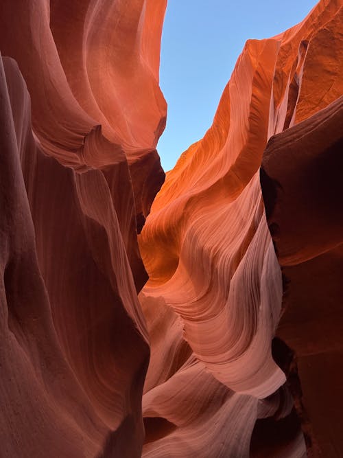 Free Walls of Antelope Canyon Stock Photo