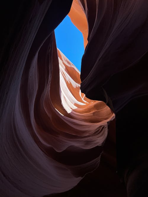 açık hava, antilop kanyonu, doğada güzellik içeren Ücretsiz stok fotoğraf