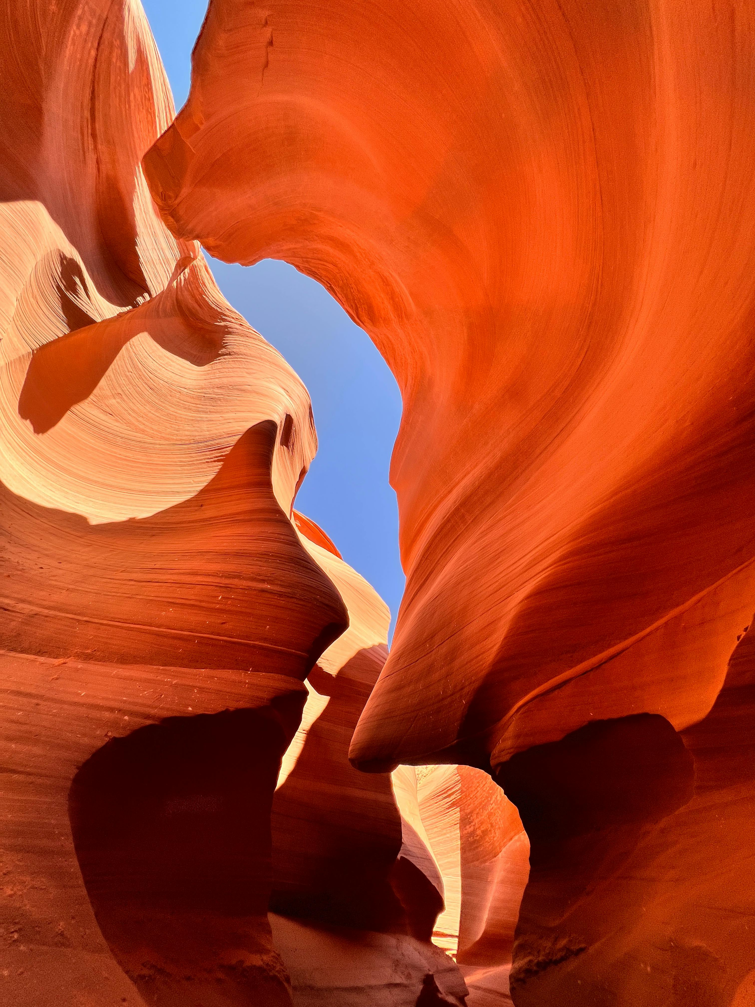 orange toned canyon rock formation