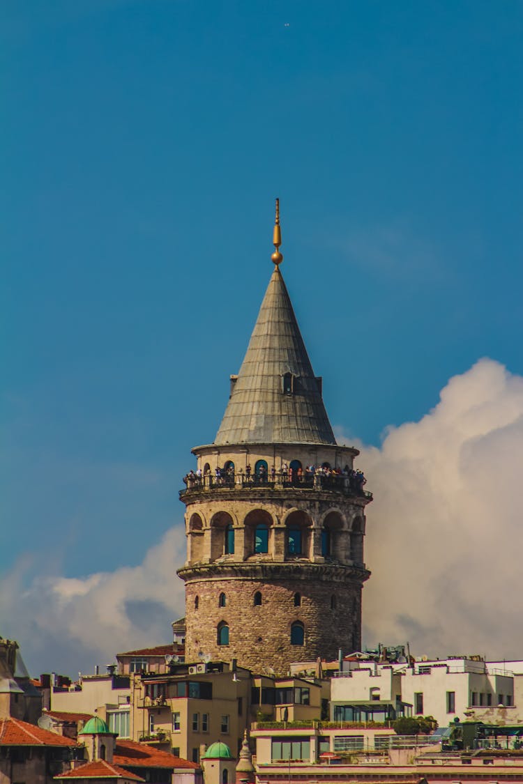 Galata Tower In Istanbul, Turkey