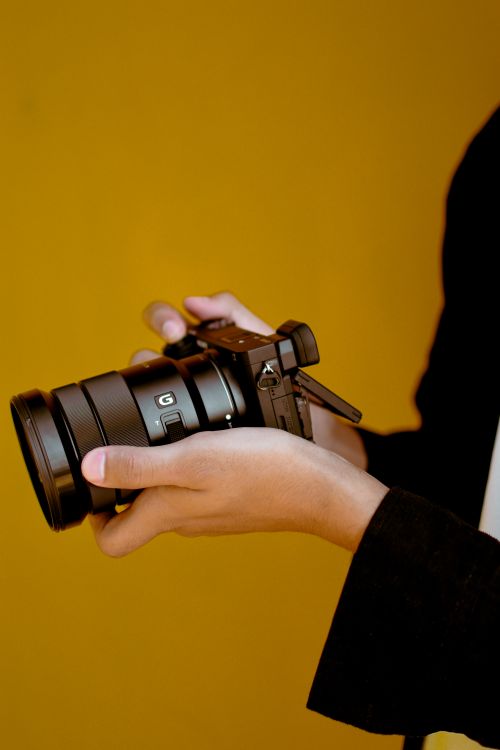 Hands Holding Camera · Free Stock Photo